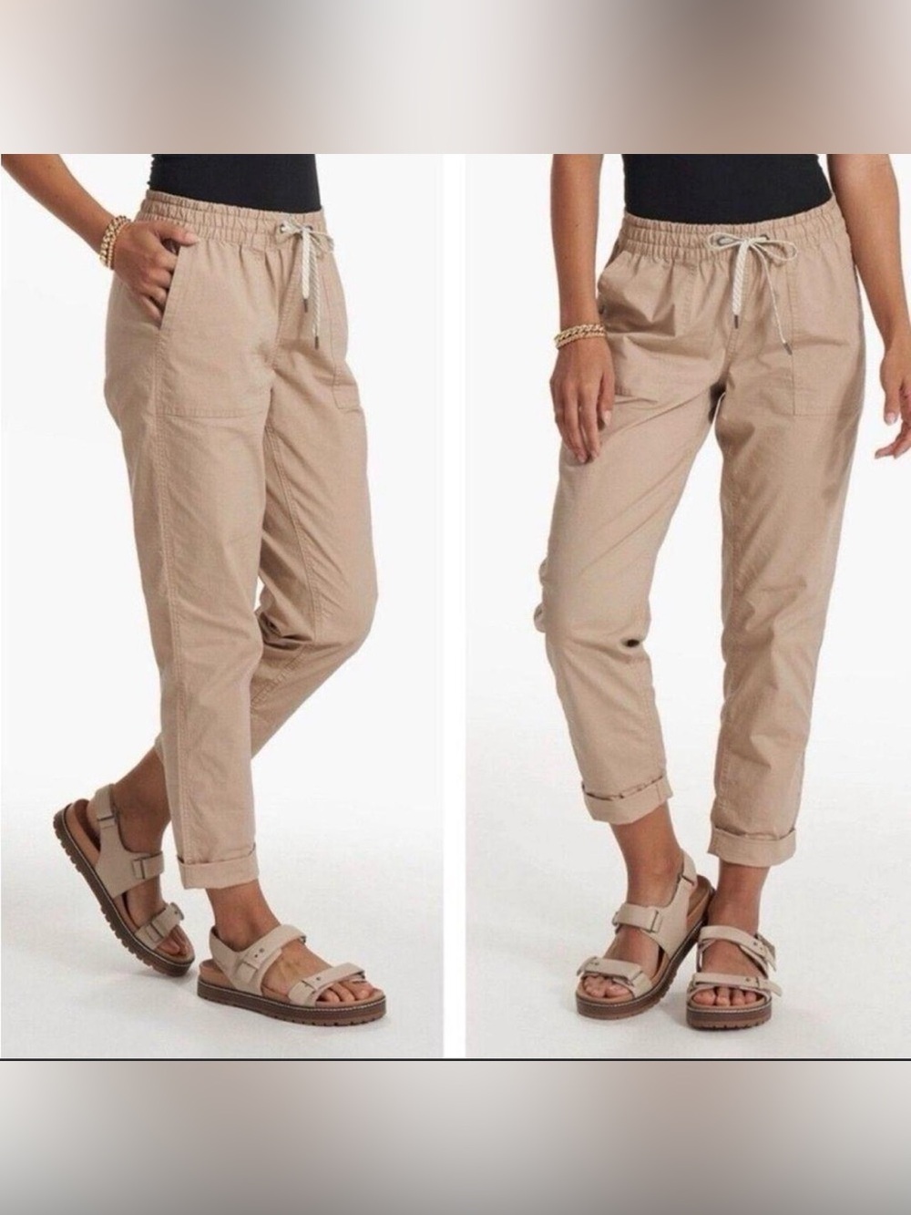 Vuori Vintage Ripstop Pant - Khaki Color Size Medium